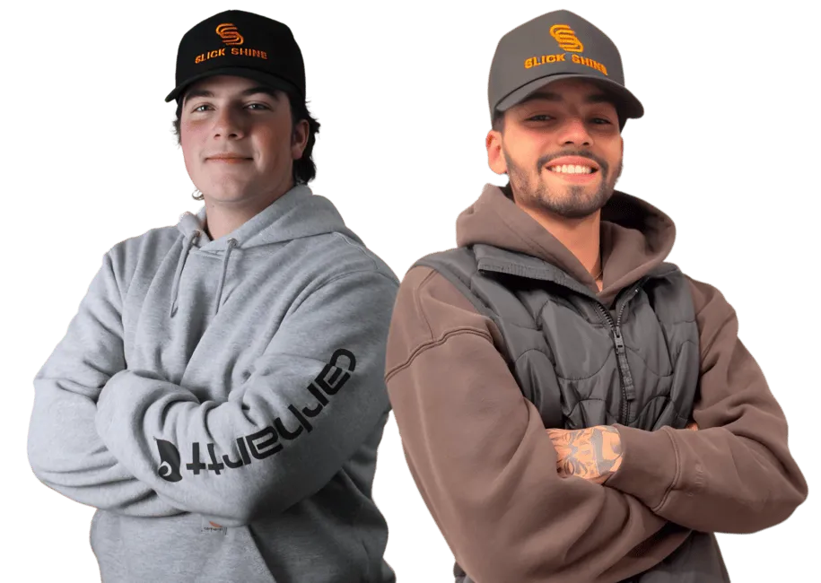 Chris Maag and Ricky Adams Jr, founders of SlickShine